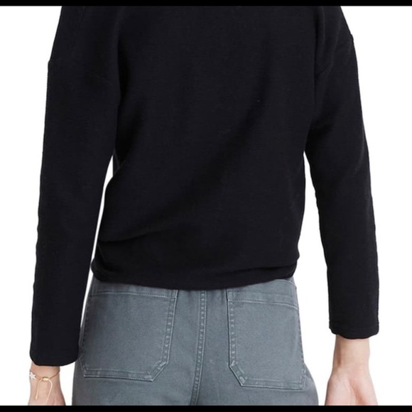 Madewell Vneck Top Texture & Thread - Picture 3 of 5